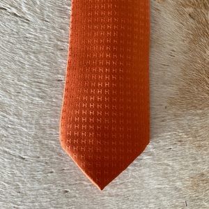 Hermès Vintage Silk Tie with H Logo
